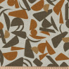 Printed Half Panama JAMYEL Linen / Brown